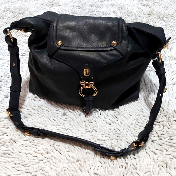 Francesco Biasia black leather purse - Picture 1 of 9